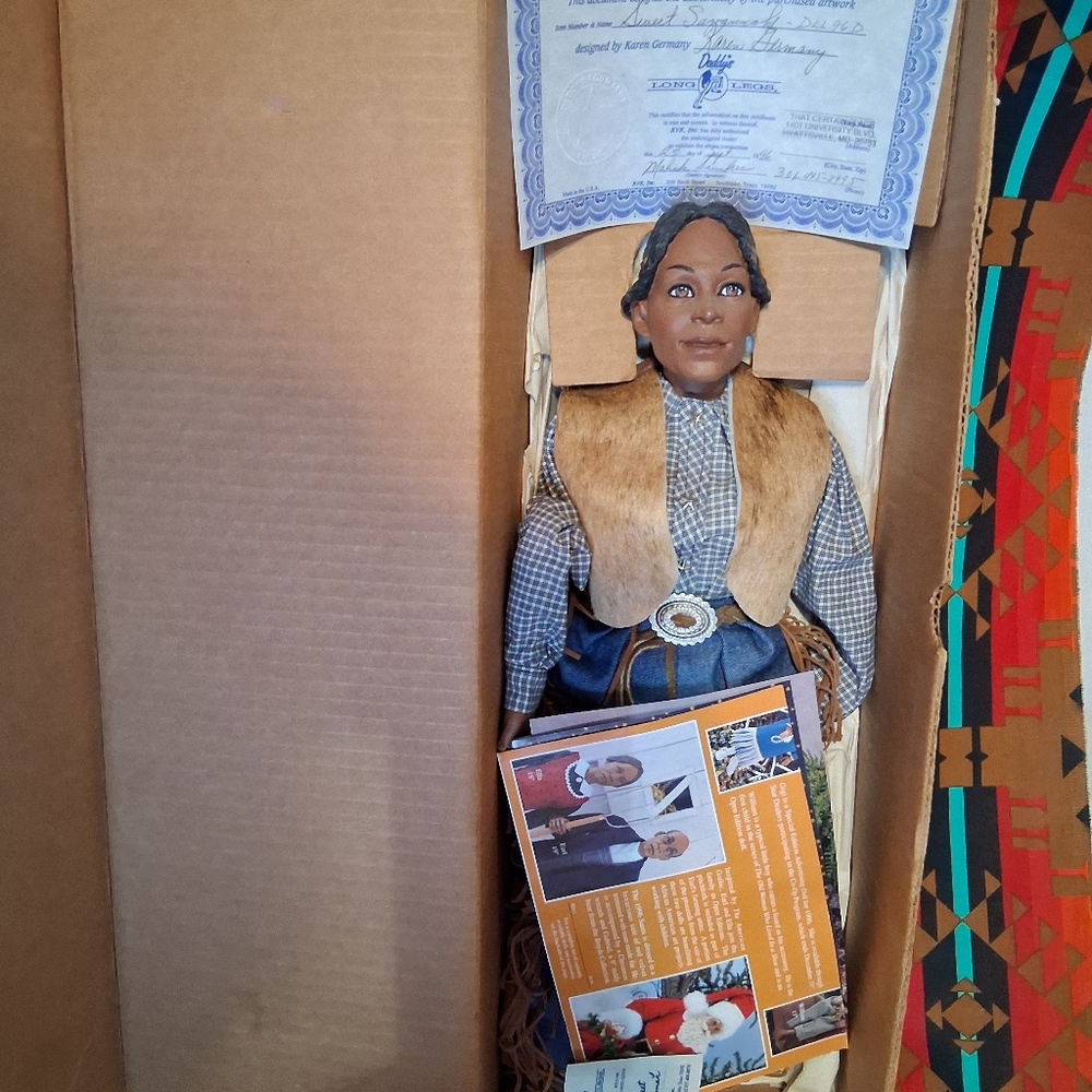 UNIQUE VINTAGE "DADDY'S LONG LEGS" DOLL "SWEET SAVANNAH".